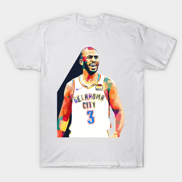 Chris Paul T-Shirt by Creativedy Stuff